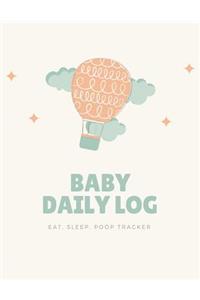 Baby Daily Log Eat Sleep Poop Tracker
