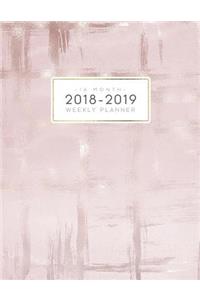 16 Month 2018-2019 Weekly Planner