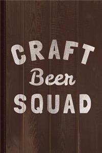 Craft Beer Squad Journal Notebook