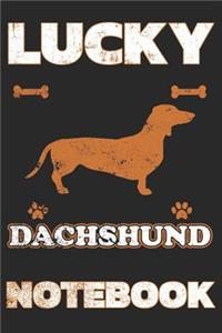 Lucky Dachshund Notebook