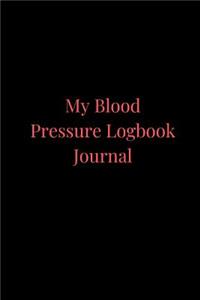 My Blood Pressure Logbook Journal