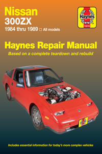 Nissan 300ZX (1984-1989) models inc. Turbo, 2seater & 2 + 2 V6 engine Haynes Repair Manual (USA)