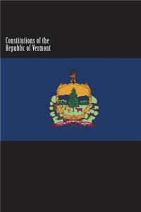 Constitutions of the Republic of Vermont