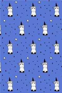 Bullet Journal Notebook Cute Little Unicorns Pattern 8