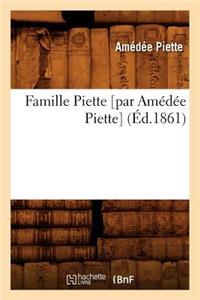 Famille Piette [par Amédée Piette] (Éd.1861)