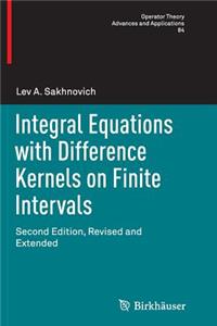 Integral Equations with Difference Kernels on Finite Intervals