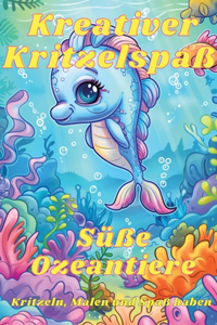 Kreativer Kritzelspaß - Süße Ozeantiere
