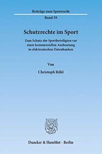 Schutzrechte Im Sport