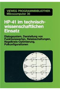 HP-41 im technisch-wissenschaftlichen Einsatz