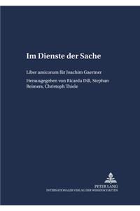 Im Dienste Der Sache