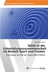 Ngos in Der Entwicklungszusammenarbeit Im Bereich Sport Und Frieden