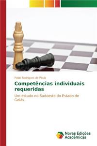 Competências individuais requeridas