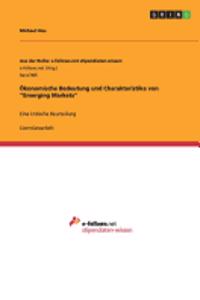 Ökonomische Bedeutung und Charakteristika von 