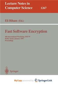 Fast Software Encryption