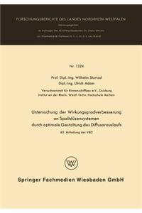 Untersuchung der Wirkungsgradverbesserung an Spaltdüsensystemen durch optimale Gestaltung des Diffusorauslaufs