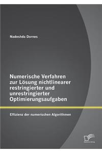 Numerische Verfahren zur Lösung nichtlinearer restringierter und unrestringierter Optimierungsaufgaben