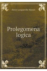 Prolegomena Logica