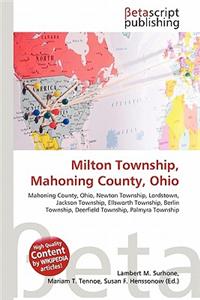 Milton Township, Mahoning County, Ohio