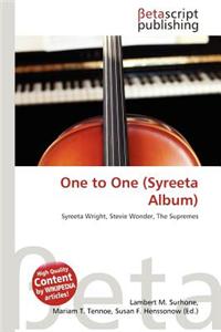 One to One (Syreeta Album)