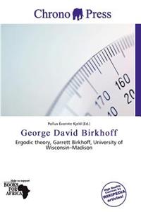 George David Birkhoff