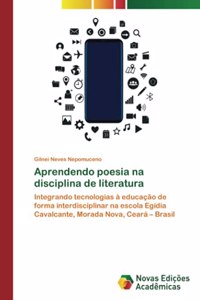 Aprendendo poesia na disciplina de literatura