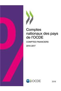 Comptes Nationaux Des Pays de l'Ocde, Comptes Financiers 2018