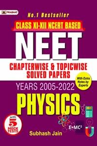 Neet Chapter-Wise & Topic-Wise Solved Papers Physics
