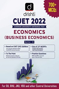 CUET 2022 ECONOMICS DRISHTI PUBLICATIONS DRISHTI PUBLICATIONS DRISHTI PUBLICATIONS DRISHTI PUBLICATIONS DRISHTI PUBLICATIONS