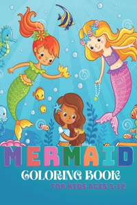 100 Mermaid Coloring Book For Kids