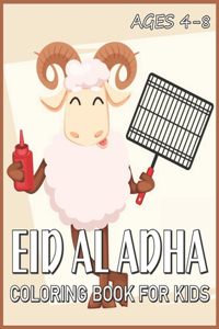 Eid Al Adha Coloring Book For Kids Ages 4-8