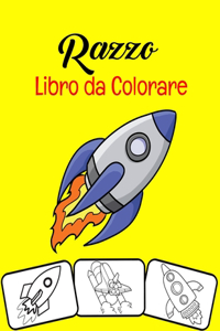 Razzo Libro da colorare