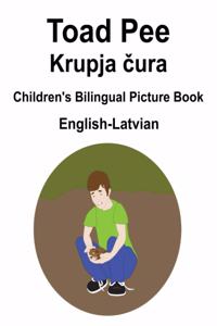 English-Latvian Toad Pee/Krupja čura Children's Bilingual Picture Book