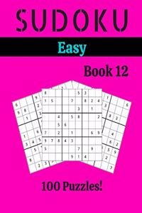 Sudoku Easy Book 12