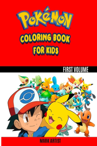 Pokemon coloring book for kids Vol. 1