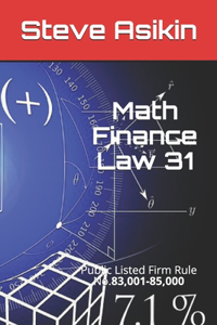 Math Finance Law 31