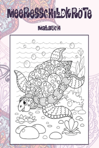 Meeresschildkröte - Malbuch