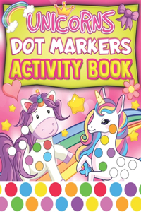 Dot Markers Activity Book Unicorns