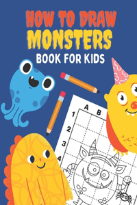 How To Draw Cute Monsters Book For Kids