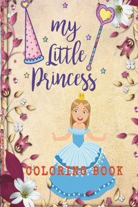 My little princess coloring book