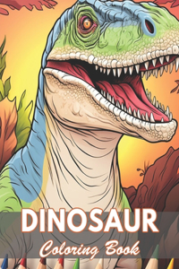 Dinosaur Coloring Book for Kids