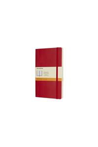 Moleskine Scarlet Red Large Ruled Notebook Soft