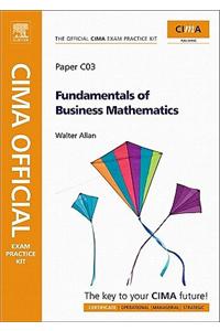 Cima Official Exam Practice Kit Fundamentals of Business Maths