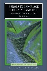 Errors in Language Learning and Use