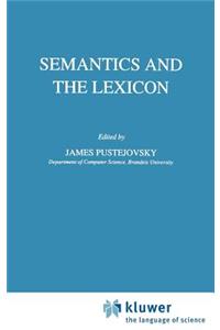 Semantics and the Lexicon