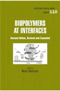Biopolymers at Interfaces