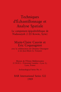 Techniques d'Échantillonnage et Analyse Spatiale