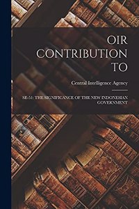 Oir Contribution to
