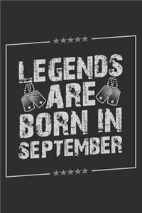 Legends Are Born In September