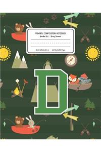 Primary Composition Notebook Grades K-2 Story Journal D