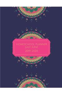 Homeschool Planner July-June 2019-2020